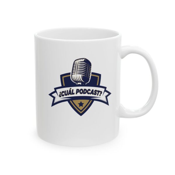 Ceramic Mug 11oz - Cual Podcast - Image 4