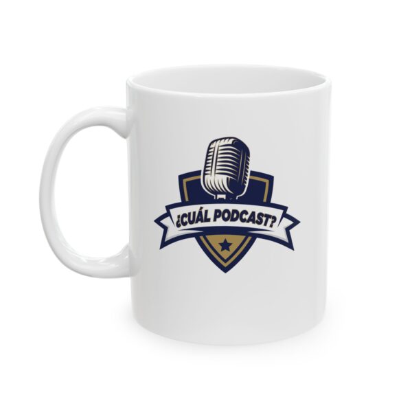 Ceramic Mug 11oz - Cual Podcast - Image 3